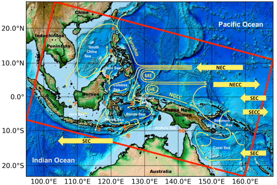 Coral triangle oceanograph